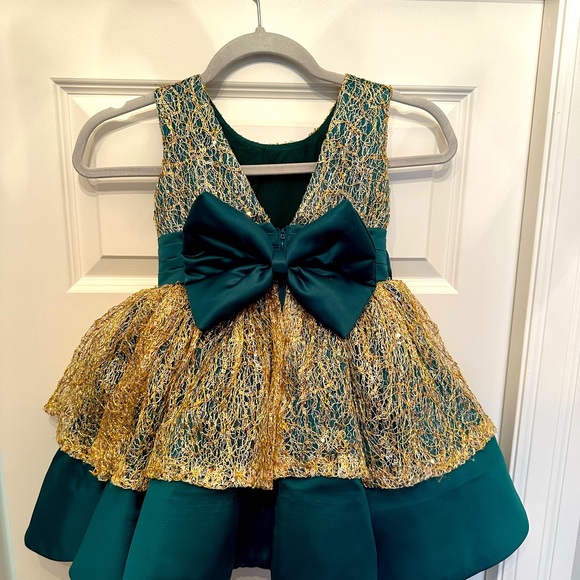 Used- Itty Bitty Toes Charlotte Dress - Picture 3 of 3